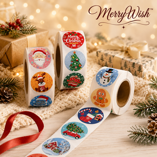 200 Christmas Stickers For Your Book