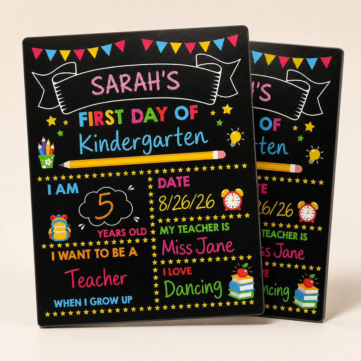 ClassKeeps™ First & Last Day Board