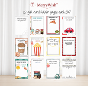 MerryWish™ Gift Card Book