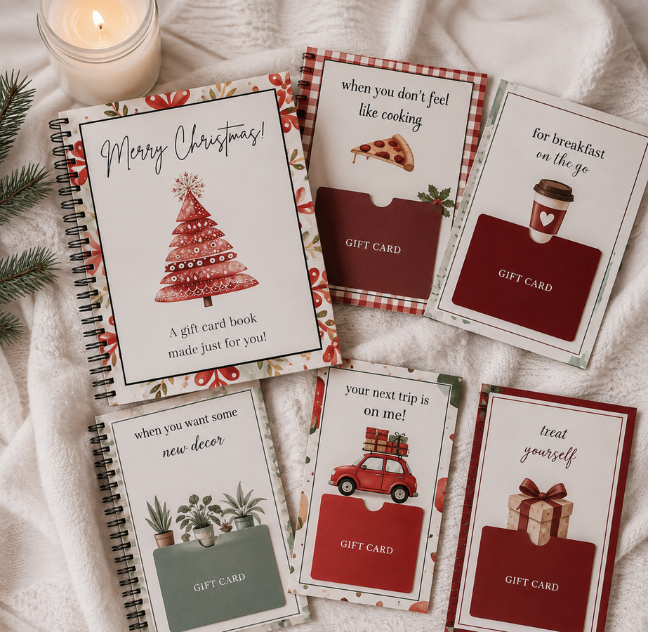 Christmas Gift Card Book buyer photo