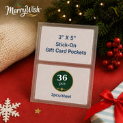 Stick-On Gift Card Pockets