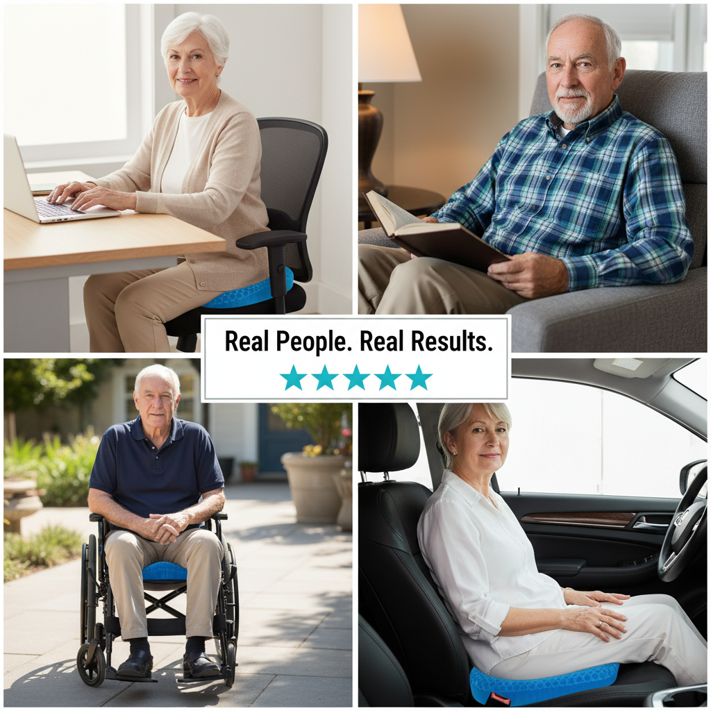 OrthoGel™ Seat Cushion